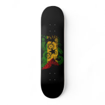 Sao Tome And Principe textured flower Skate Board Deck