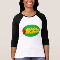 Sao Tome Gnarly Flag T-Shirt