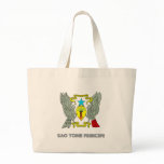 Sao Tome Principe Coat of Arms Tote Bag