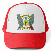 Sao Tome Principe Coat of Arms detail Mesh Hats