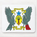 Sao Tome Principe Coat of Arms Mousepad