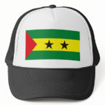 Sao Tome Principe Flag Hat