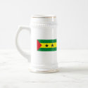Sao Tome Principe Flag Mug