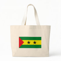 Sao Tome Principe Flag Tote Bag