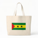Sao Tome Principe Flag Tote Bag