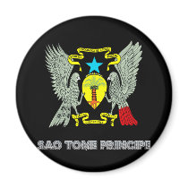 Sao Tomean Emblem magnets