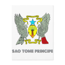 Sao Tomean Emblem postcards