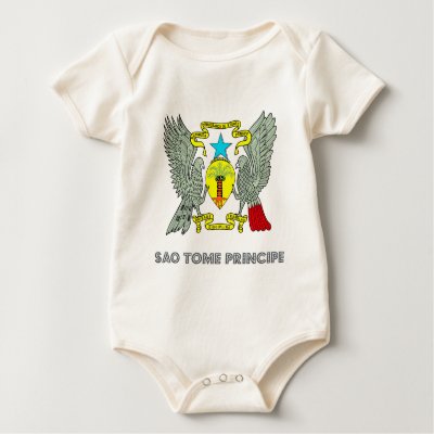Sao Tomean Emblem T Shirts by FlagStore