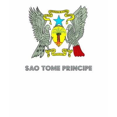 Sao Tomean Emblem Tshirts by FlagStore