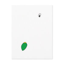 Saotome And Principe flag map postcards