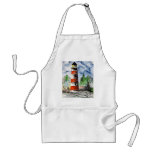 Sapelo Island Lighthouse Georgia Nautical art gift Apron