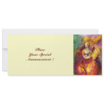 SAPHO , bright red yellow green Custom Announcements