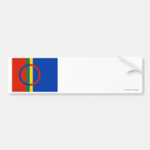 Sapmi Flag Bumper Sticker