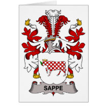Sappe Family Crest cards