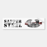 SAPPER STEEL BUMPER STICKERS