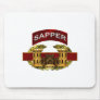 Sapper Tab w/ Combat Engineer Badge Mousepad