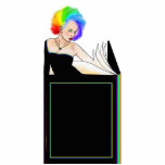 Sapphic Punk Rainbow Photo Cut Outs