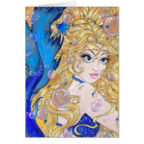 Sapphire Mermaid Card cards