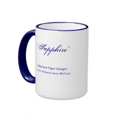Sapphire Mug by DeepRedTiger