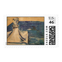 "Sapphire Setting" Fine Art Postage Stamp
