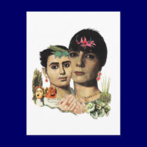 sappho and cleis postcards