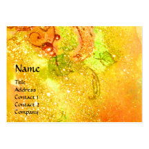 SAPPHO ,DANCE ,MUSIC AND POETRY, Gold Sparkles Business Card Template