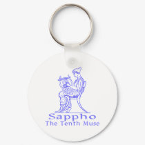 Sappho: The Tenth Muse keychains by nakedzealot Sappho: The Tenth Muse keychains