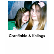 sara and mo 012, Cornflakio & Kellogs t-shirts