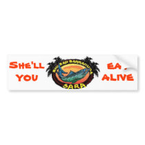 Sara Barracuda Bumper Sticker
