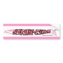 Sara-Cuda logo Bumper Sticker