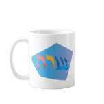 Sara Hebrew freeform Design Mug Sara Hebrew freeform Design Mug