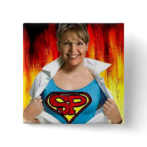 SARA PALIN SUPER WOMAN buttons