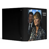 Sara Palin With Husband Todd 3 Ring Binder