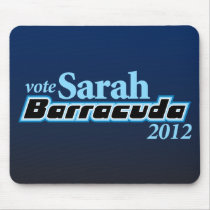 Sarah Barracuda 2012 Mousepad