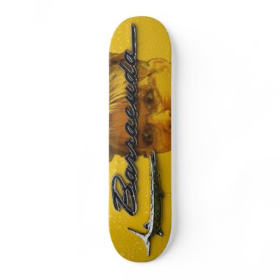 Sarah Barracuda Deck Skateboard by elfyboy