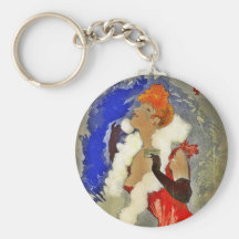 Sarah Berhardt La Diaphane Keychains
