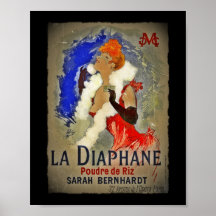 Sarah Berhardt La Diaphane Posters