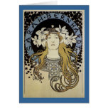 Sarah Bernhardt by Alphonse Mucha cards