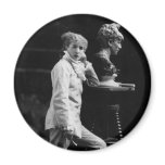 Sarah Bernhardt Vintage Photo - 1876 Magnets
