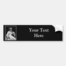Sarah Bernhardt Vintage Photo - 1877 Bumper Sticker