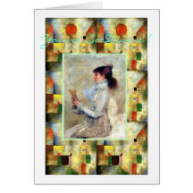 Sarah Bernhardt-You're So Divine ! Greeting Card