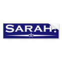 Sarah Bumper Sticker bumper stickers by republicanswag08 Sarah Bumper Sticker bumper stickers