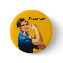Sarah Can! buttons by sarahpalintees Sarah Can! buttons