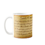 SARAH Hebrew Name Mug