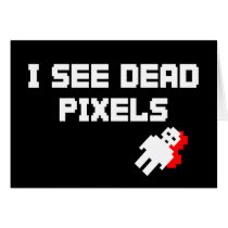 Sarah Marshall Dead Pixels cards