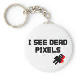 Sarah Marshall Dead Pixels Key Chains