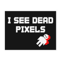 Sarah Marshall Dead Pixels postcards