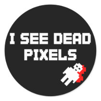 Sarah Marshall Dead Pixels stickers
