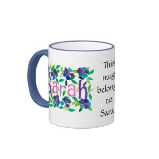 'Sarah' Mug mug