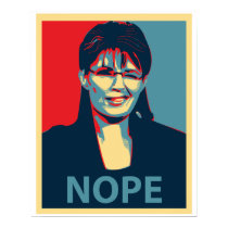 Sarah...Nope Poster posters by Iconoclad Sarah...Nope Poster posters